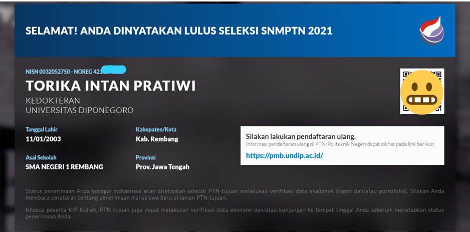 pengumuman hasil tes UTBK SBMPTN 2022