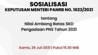 passing grade nilai ambang batas CPNS 2021