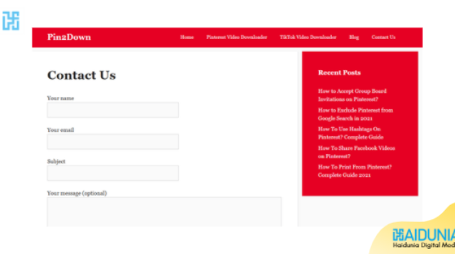 Cara Download Video Pinterest