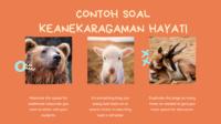 CONTOH SOAL KEANEKARAGAMAN HAYATI CONTOH SOAL KEANEKARAGAMAN HAYATI