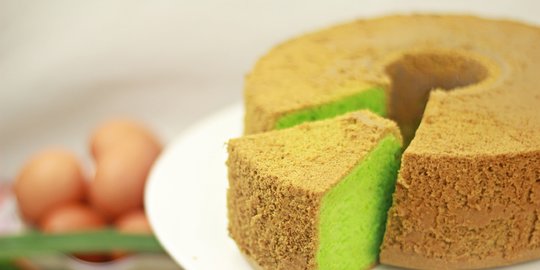 resep bolu pandan