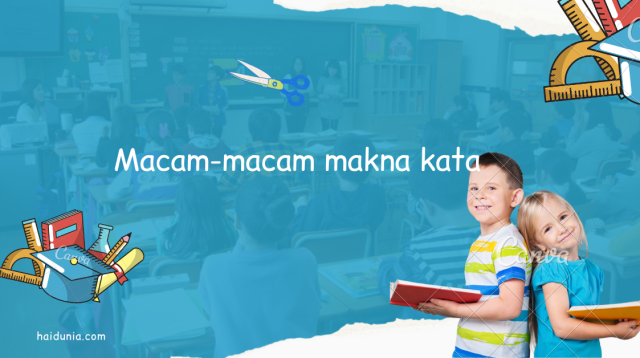 Macam-macam makna kata