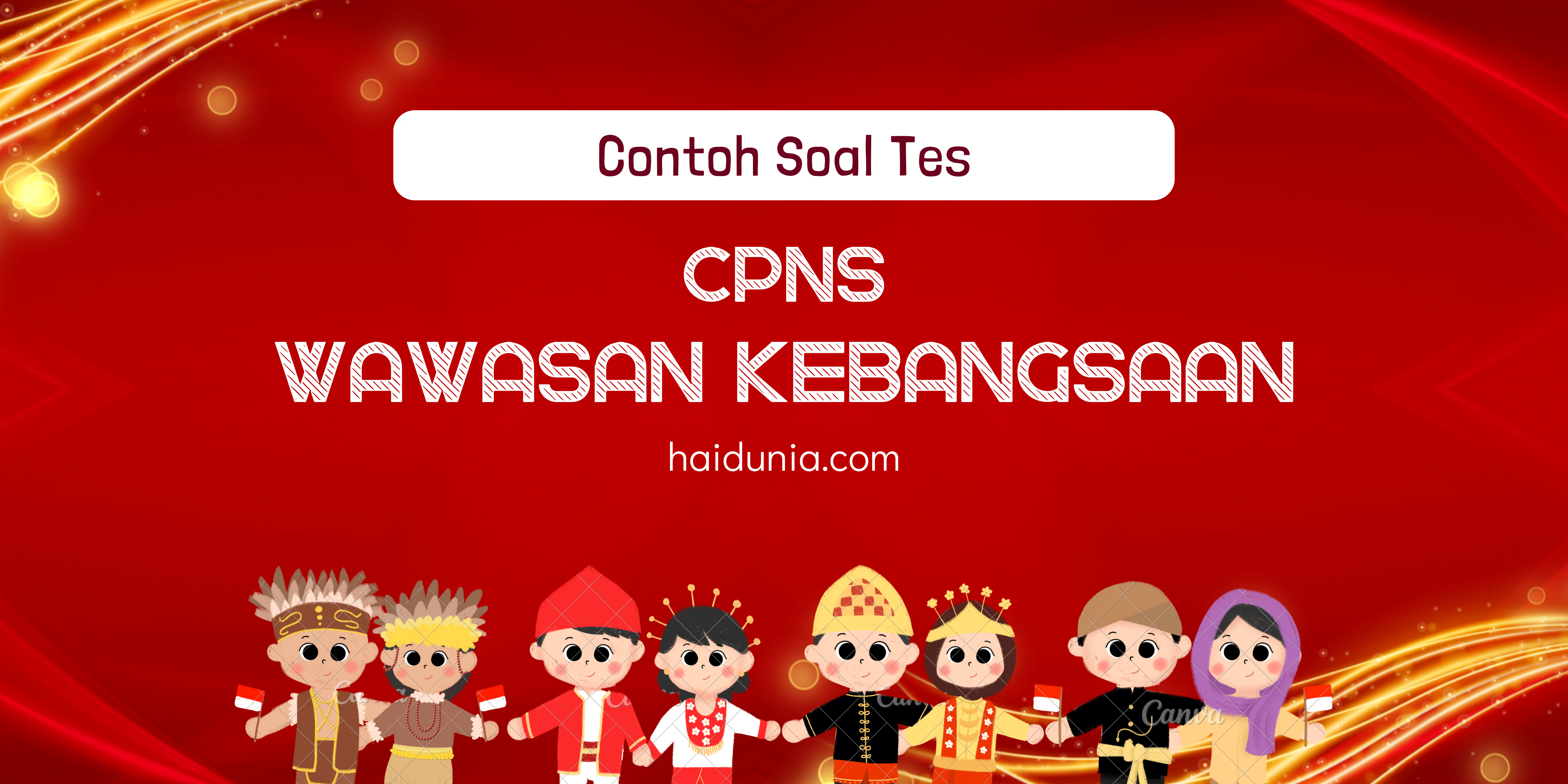 Contoh soal tes wawasan kebangsaan