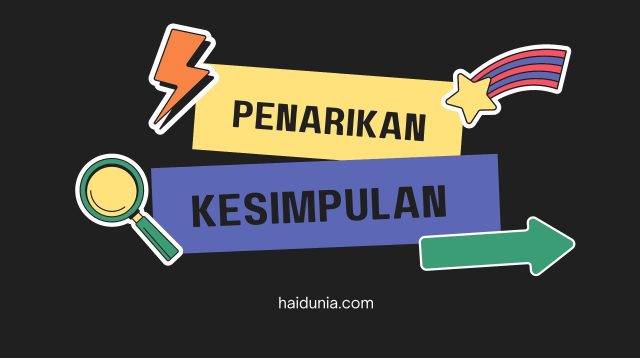 contoh soal penarikan kesimpulan.