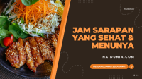 jam sarapan pagi yang Sehat
